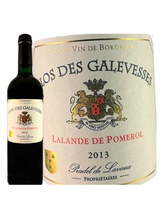 Clos des Galevesses- Lalande de Pomerol 2013