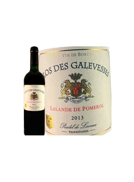 Clos des Galevesses- Lalande de Pomerol 2013