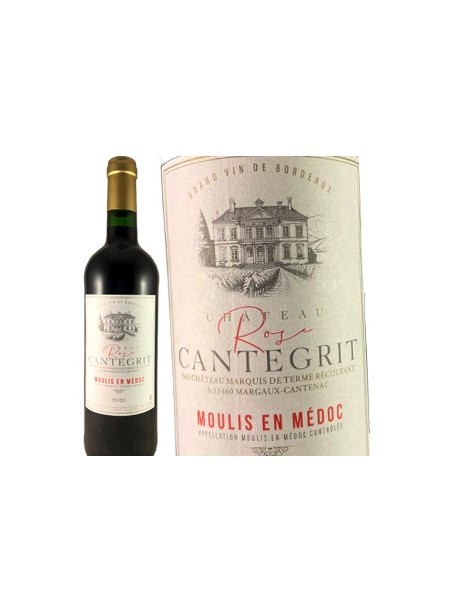 Château Rose Cantegrit - Moulis en Médoc 2021