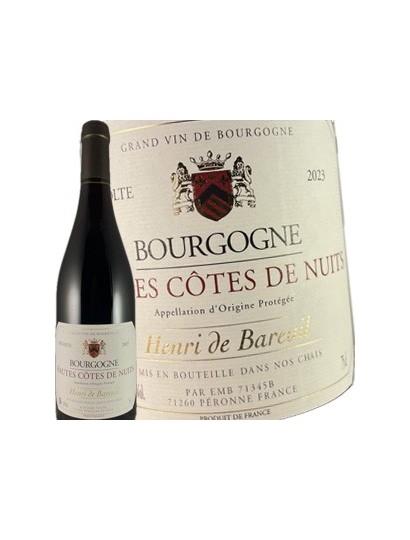 Henri de Bareuil - Hautes Côtes de Nuits 2023