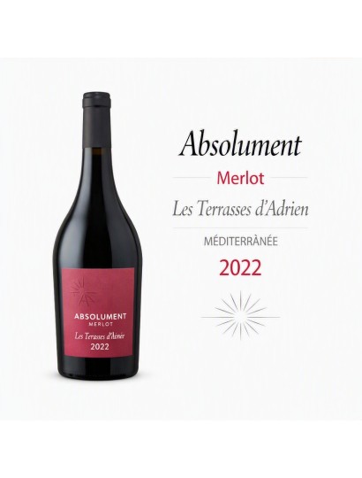 Absolument Merlot - Les Terrasses D'Adrien - Méditerranée 2022