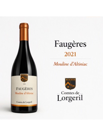 Comtes de Lorgeril -Faugères -Mouline d'Altiniac 2021