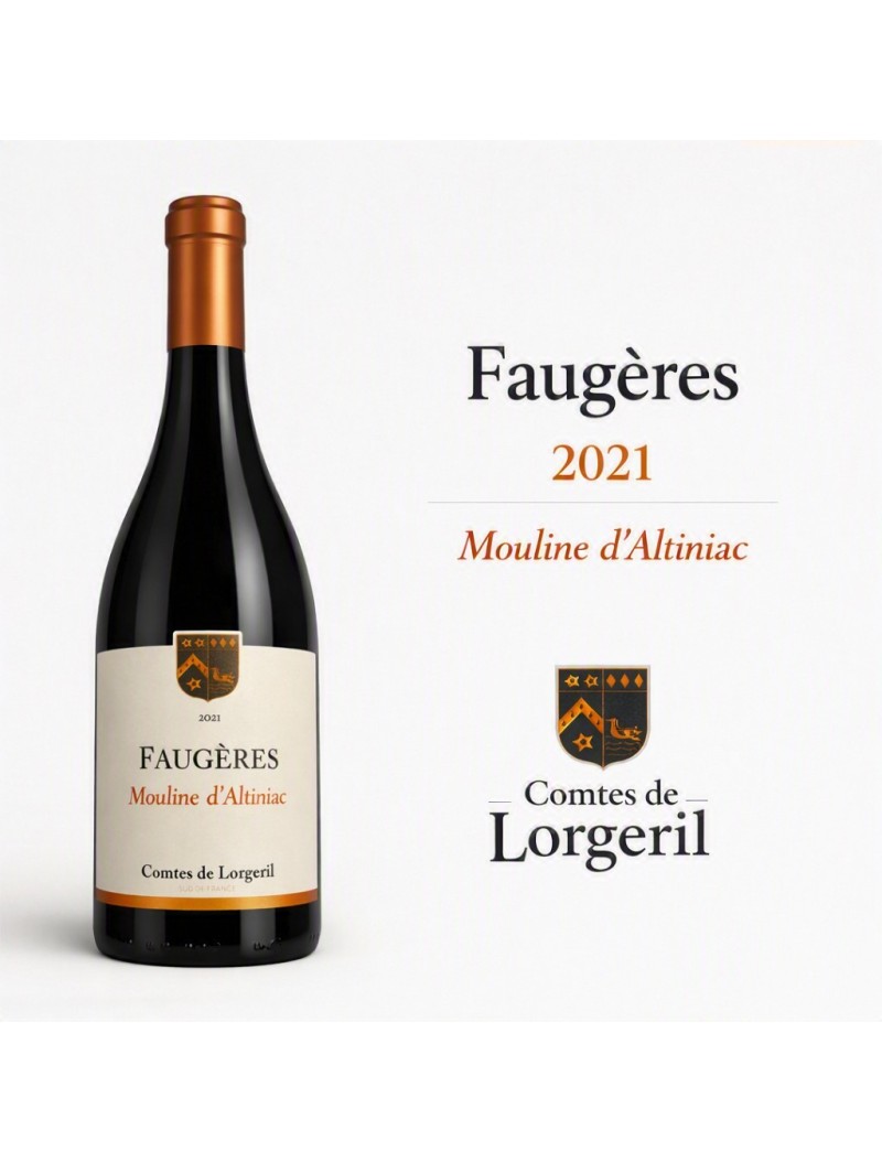 Comtes de Lorgeril -Faugères -Mouline d'Altiniac 2021