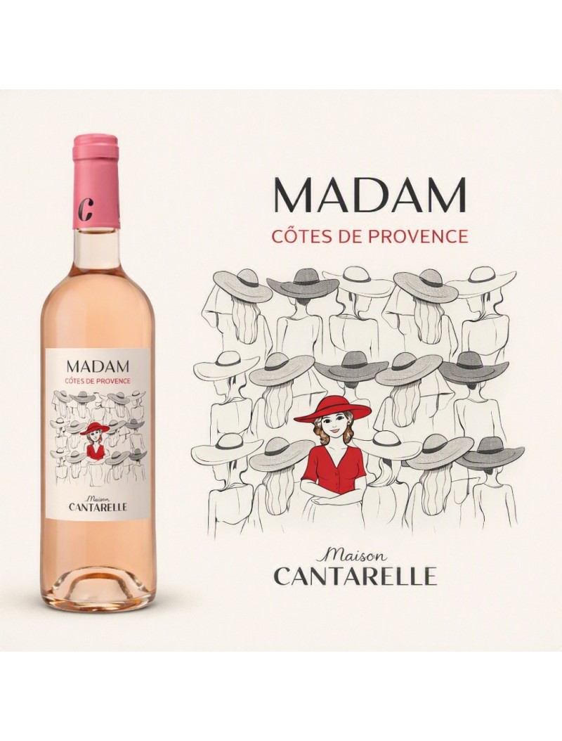 Domaine de Cantarelle - Madam - Côtes de Provence 2024