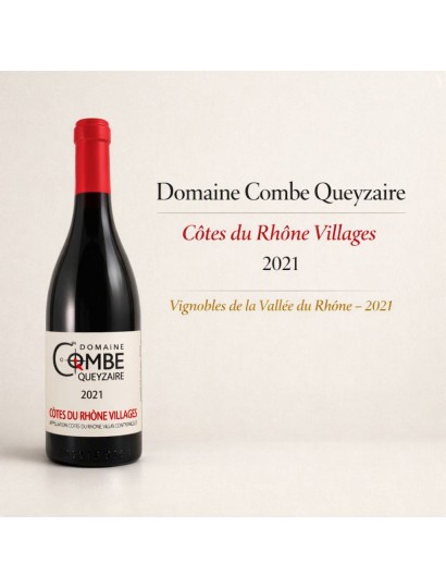 Domaine Combe Queyzaire-Côtes du Rhône Villages 2021