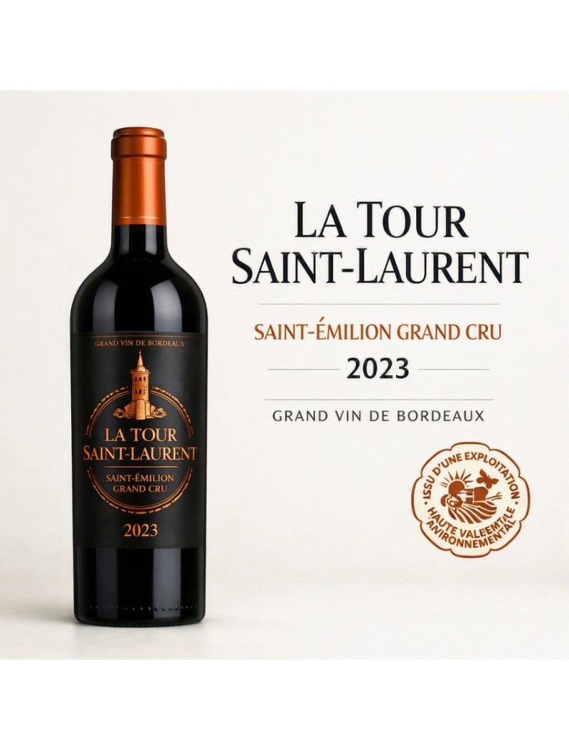 La Tour Saint-Laurent - Saint-Émilion Grand Cru 2023