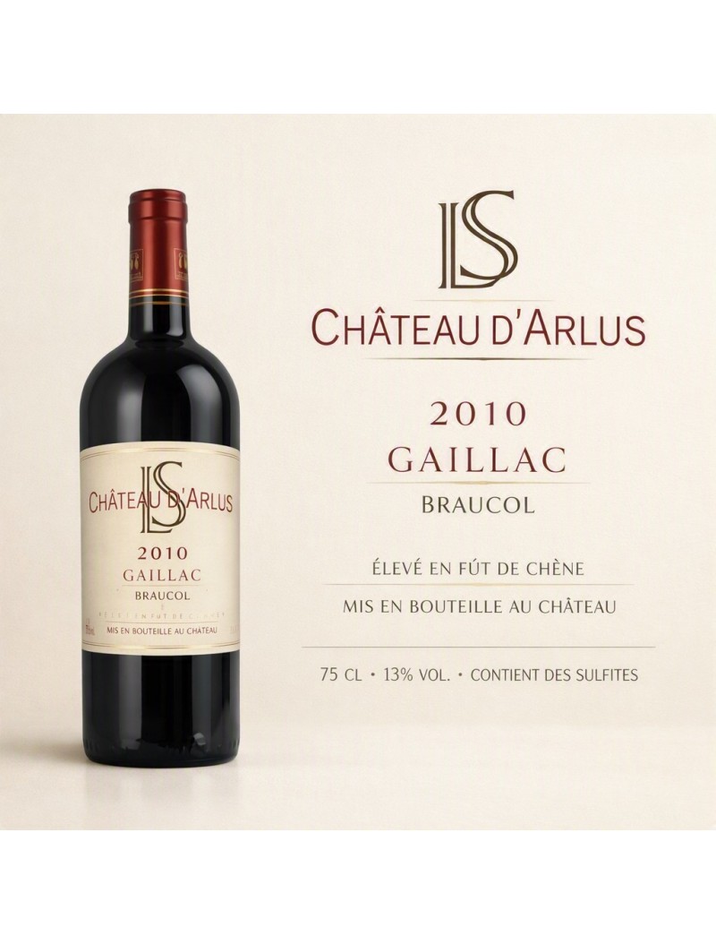 Château d'Arlus -Braucol-Gaillac 2010