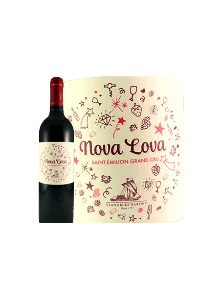 Nova Lova-Vignobles Bardet-Saint-Émilion Grand Cru 2015